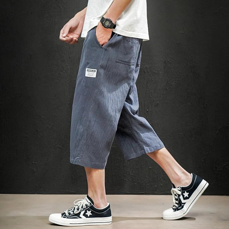 Men's Linen Shorts by GJG Denim
