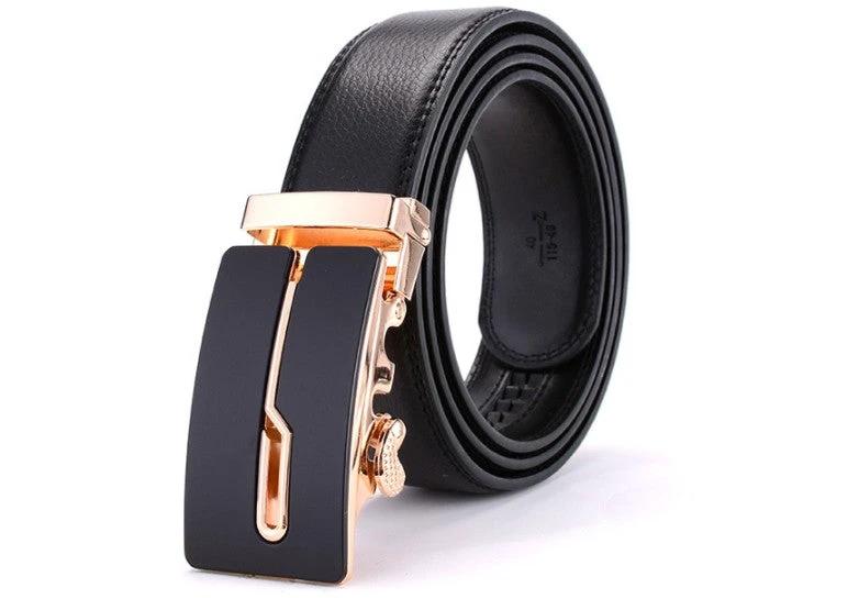 Men's Automatic Buckle Belt by GJG Denim