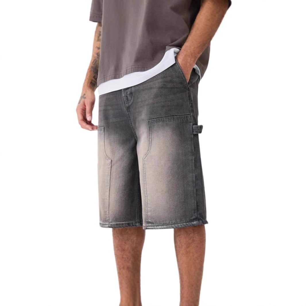 Men's Casual Denim Shorts by GJG Denim