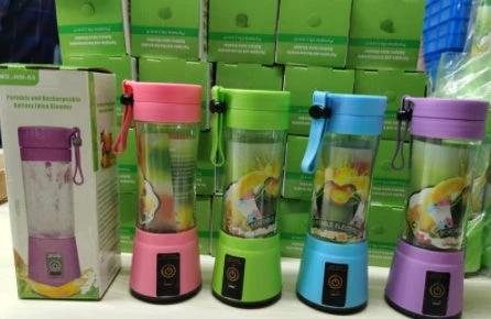 Portable Blender With USB Rechargeable Mini Kitchen Fruit Juice Mixer by GJG Denim