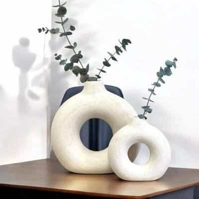 New Style Biscuit Vase Frosted Particle Flower Arranging Device by GJG Denim