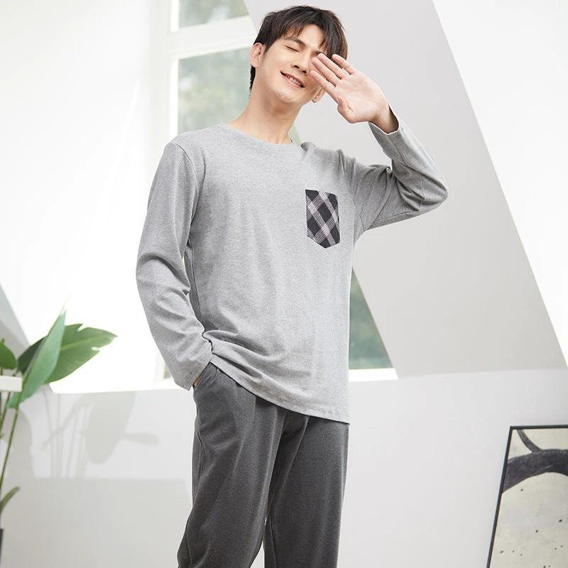 Pure Cotton Can Be Worn Outside Men's Pajamas by GJG Denim
