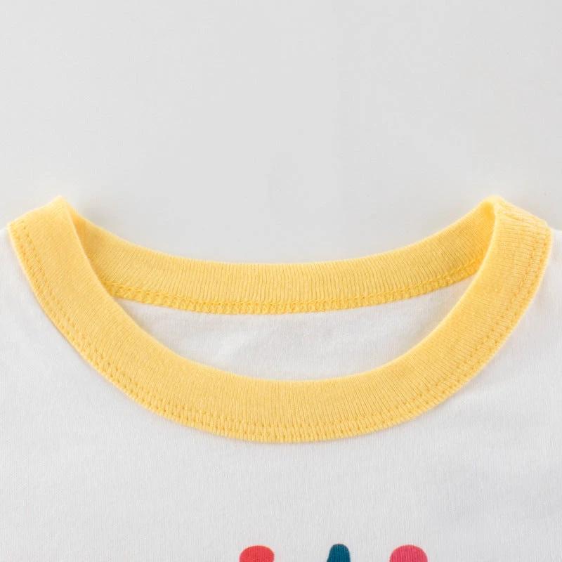 Short Sleeve T Shirt Cartoon Baby Clothes by GJG Denim