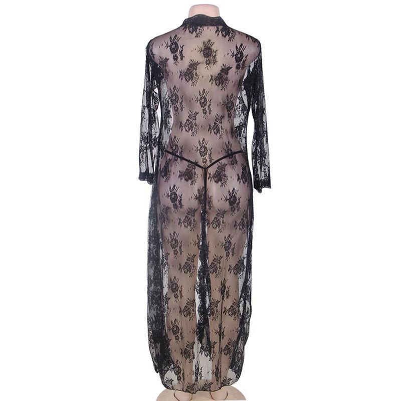 Sexy Pajamas Women Temptation Lace Lingerie by GJG Denim