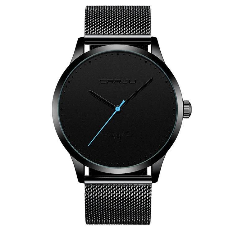 Stainless Steel Mesh Belt Fashion Watch Men by GJG Denim