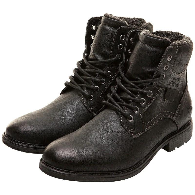 Men's Warm Martin Boots by GJG Denim