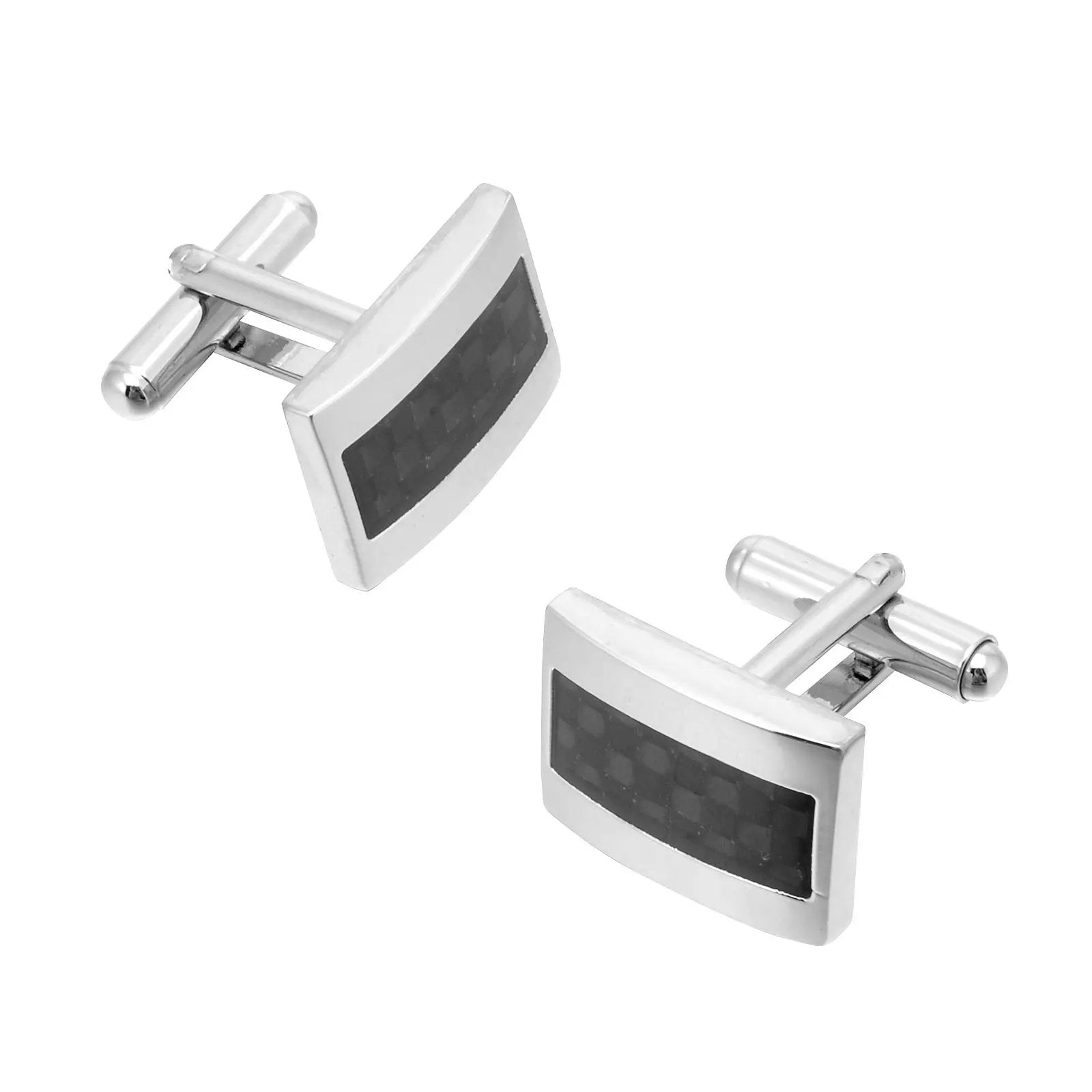 Men's Carbon Fiber Cufflinks by GJG Denim