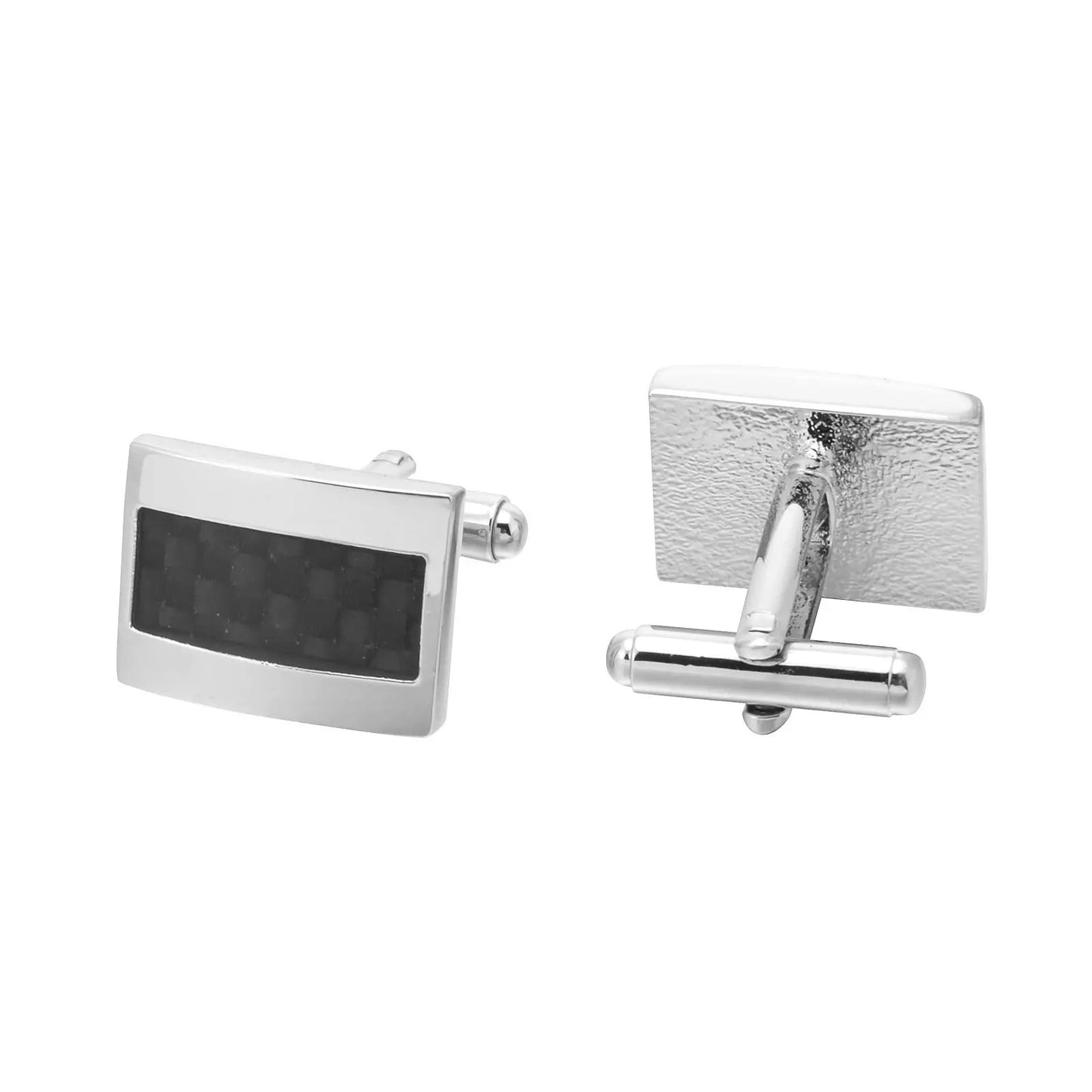 Men's Carbon Fiber Cufflinks by GJG Denim