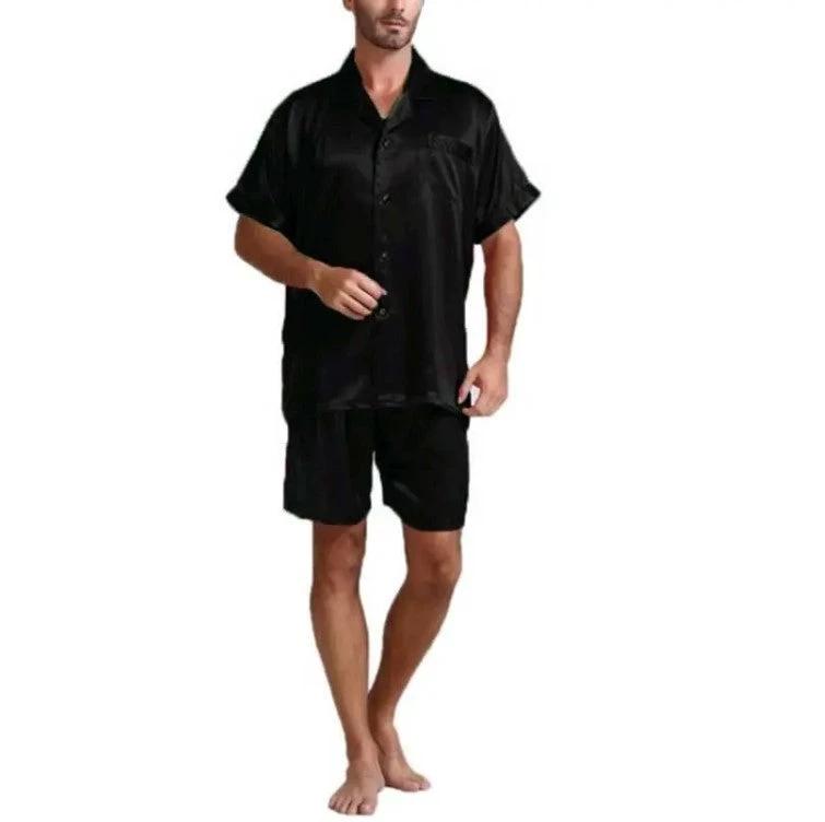 Men's Solid Color Pajamas Set by GJG Denim