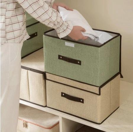 Folding Storage Box by GJG Denim
