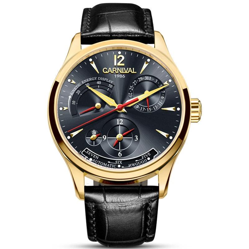 Men's Automatic Mechanical Watch by GJG Denim