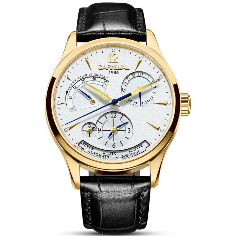 Men's Automatic Mechanical Watch by GJG Denim