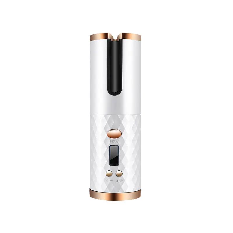 Curling Iron USB Wireless Multifunctional Charging Curler by GJG Denim