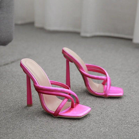 Strappy Slip On Sandals by GJG Denim