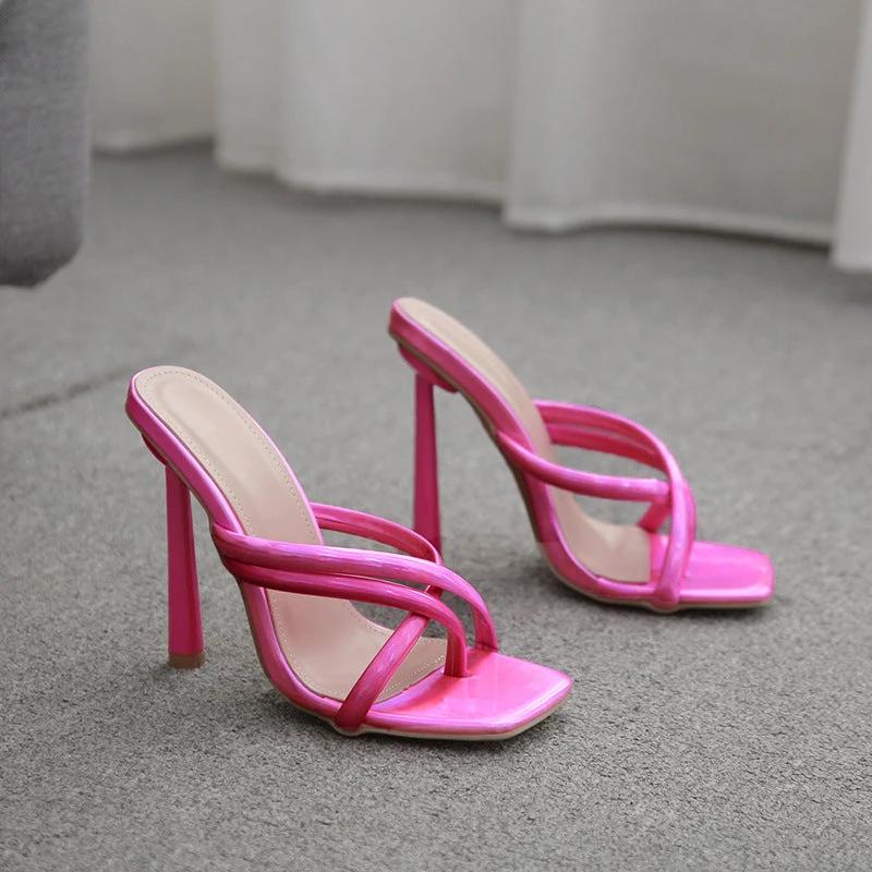 Strappy Slip On Sandals by GJG Denim