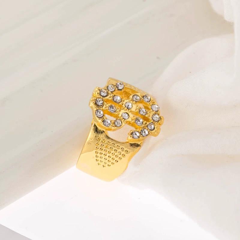 Dollar Sign Ring For Men by GJG Denim
