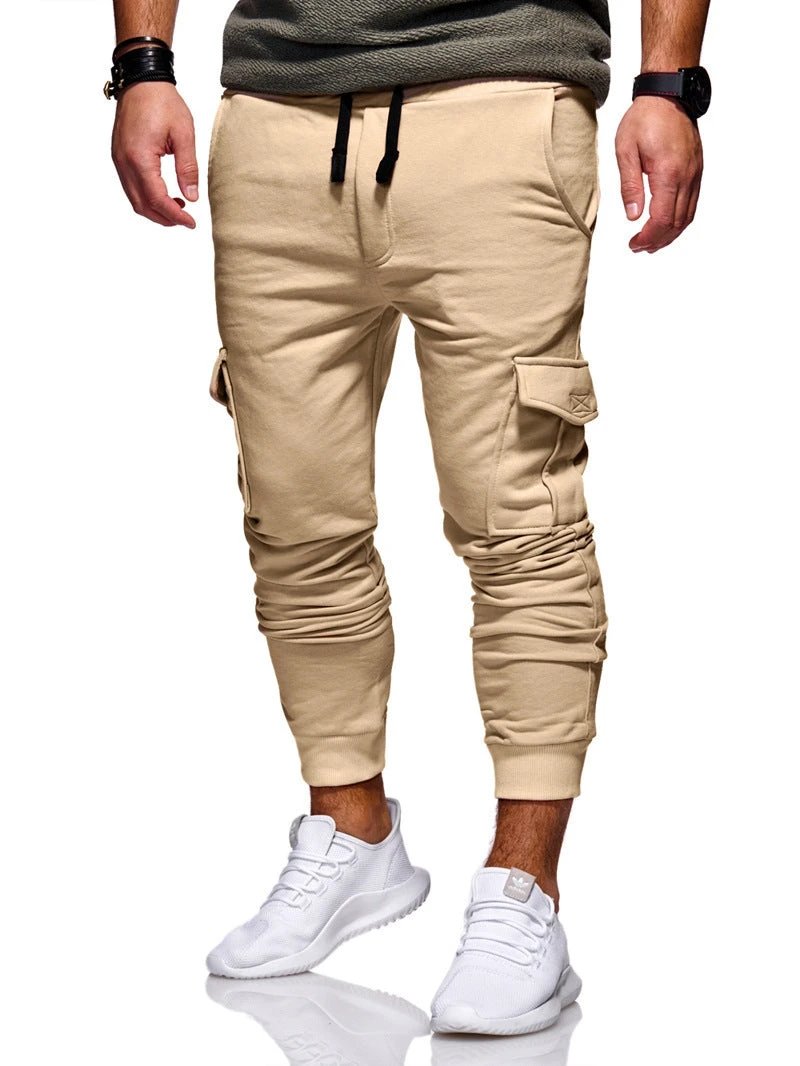 Men's Draping With Pocket Casual Sweatpants by GJG Denim