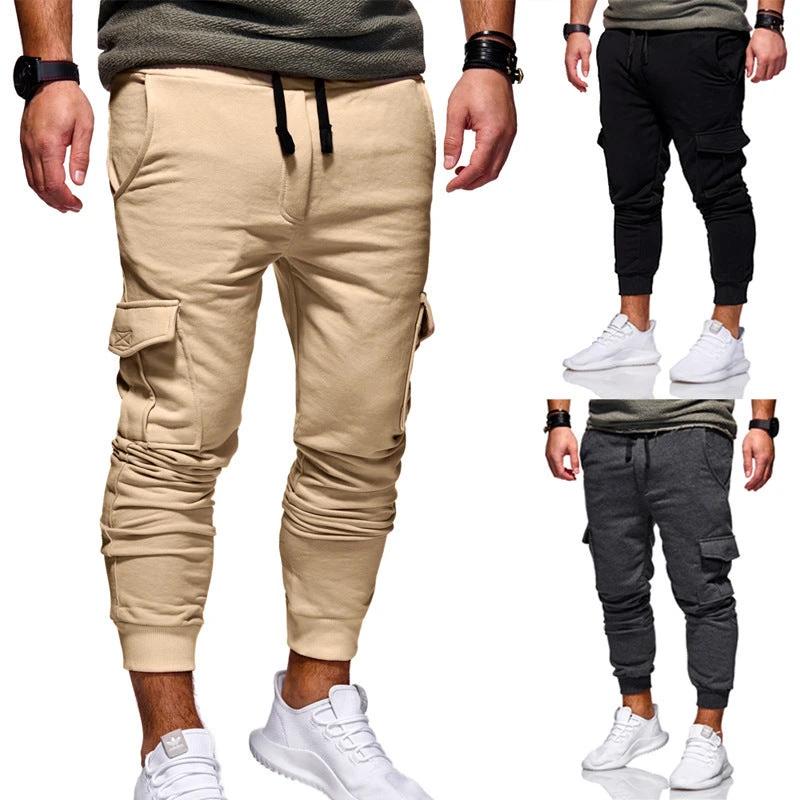 Men's Draping With Pocket Casual Sweatpants by GJG Denim