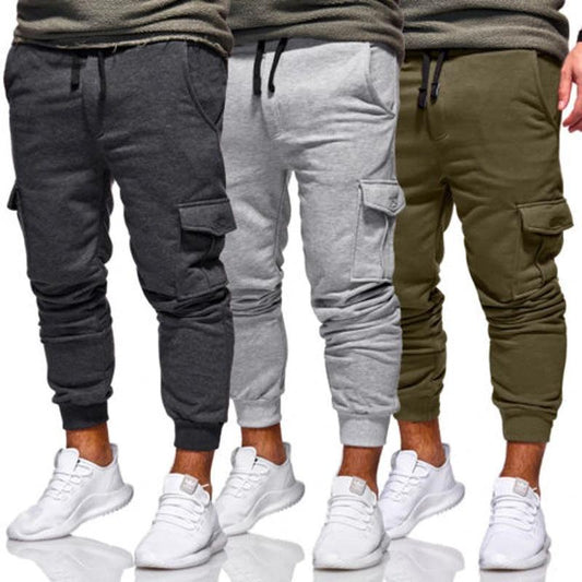 Men's Draping With Pocket Casual Sweatpants by GJG Denim