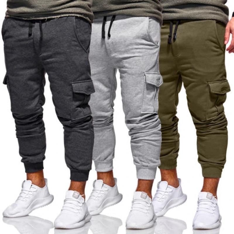 Men's Draping With Pocket Casual Sweatpants by GJG Denim
