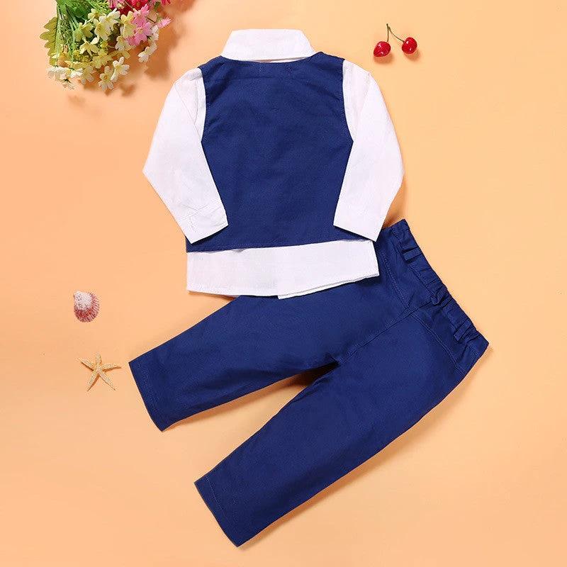Casual Clothing Suits Boys' Clothes Vests Gentleman Suits by GJG Denim