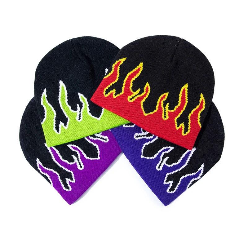 Men's Warm Flame Wool Beanie by GJG Denim