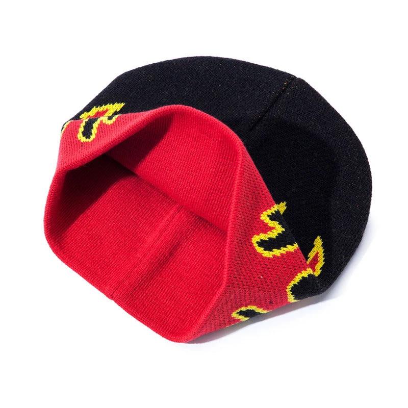 Men's Warm Flame Wool Beanie by GJG Denim