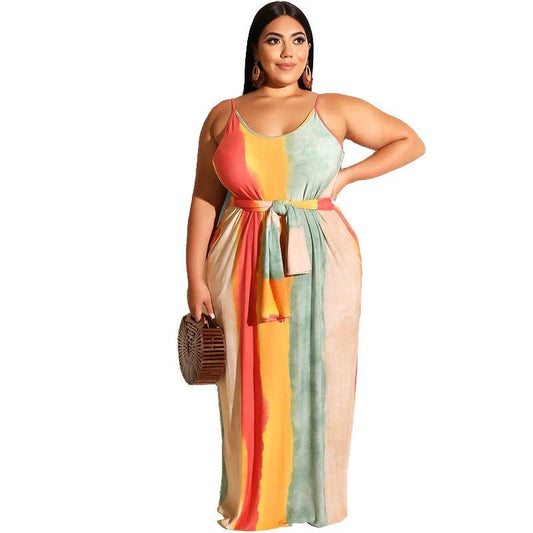 Cross Border New Large Women''s Dress by GJG Denim