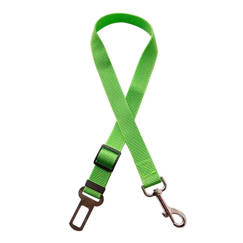 Adjustable Pet Cat Dog Car Seat Belt Pet Seat Vehicle Dog Harness Lead Clip Safety Lever Traction Dog Collars Dogs Accessoires Pets Products by GJG Denim