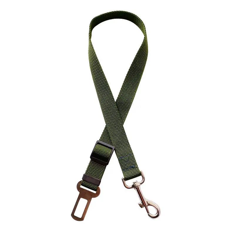 Adjustable Pet Cat Dog Car Seat Belt Pet Seat Vehicle Dog Harness Lead Clip Safety Lever Traction Dog Collars Dogs Accessoires Pets Products by GJG Denim