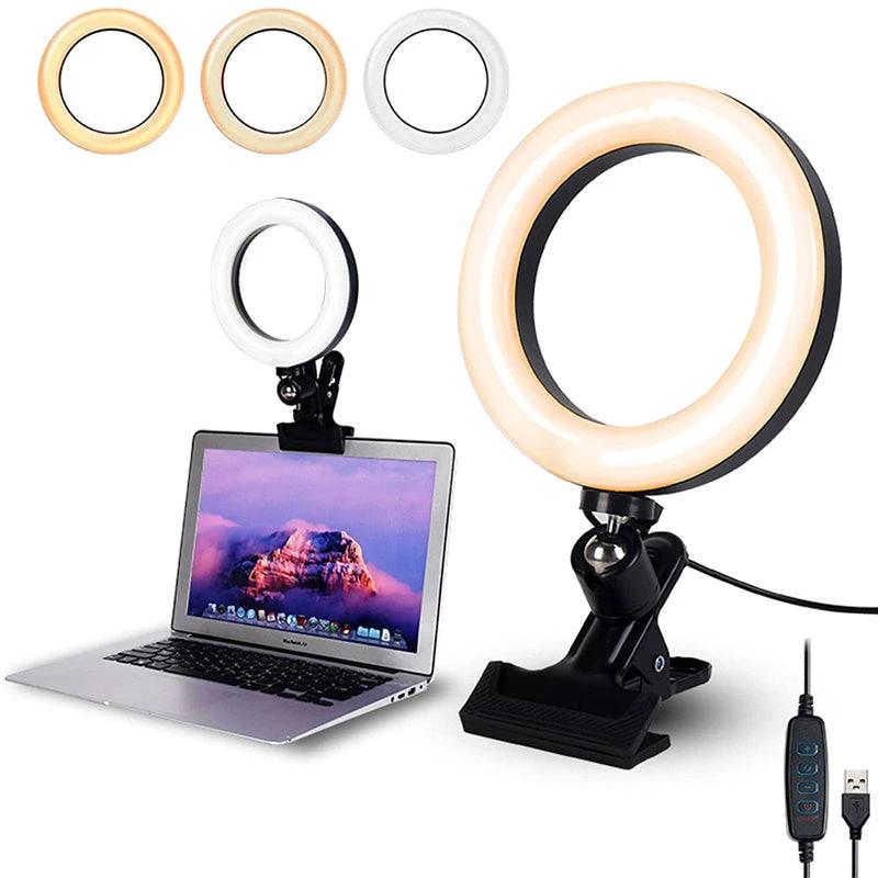 Cross Border Special Lighting For Desktop Clip Mobile Computer Video Conference by GJG Denim