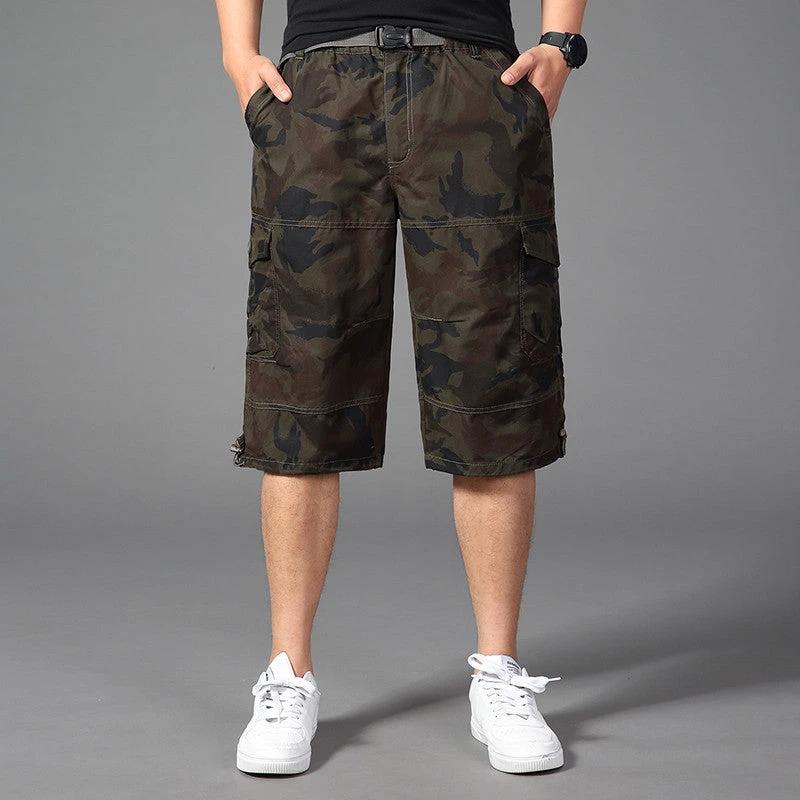 Men's Camouflage Shorts by GJG Denim