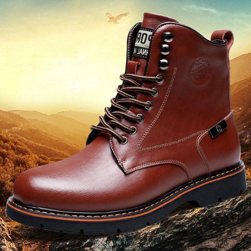 Men's Casual Martin Boots by GJG Denim