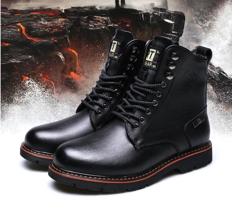 Men's Casual Martin Boots by GJG Denim