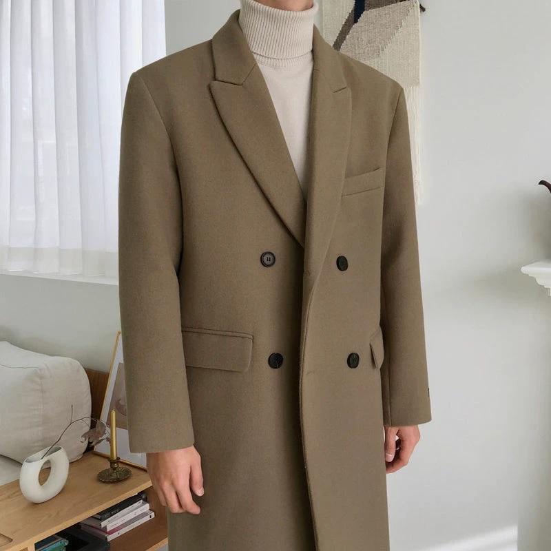 Men's Wool Coat by GJG Denim