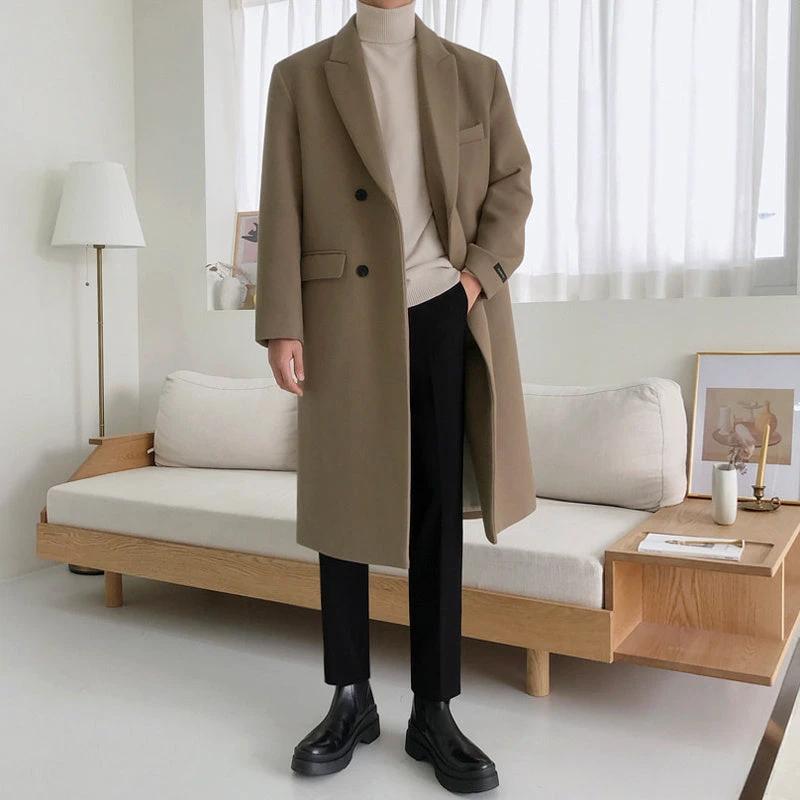 Men's Wool Coat by GJG Denim