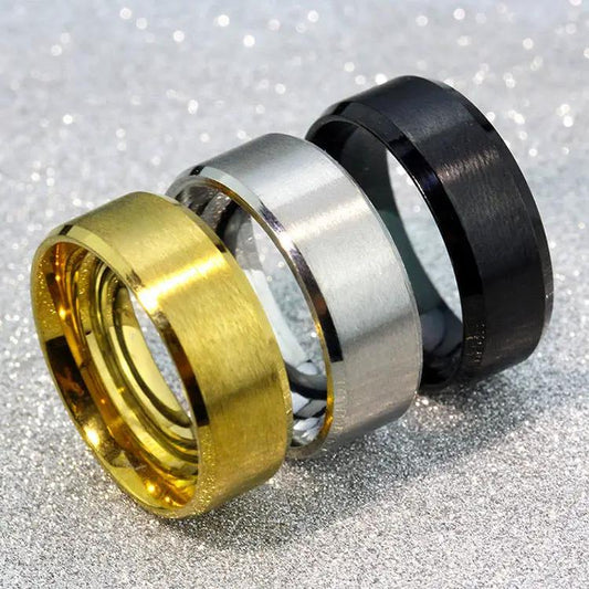 Stainless Steel Ring For Men by GJG Denim