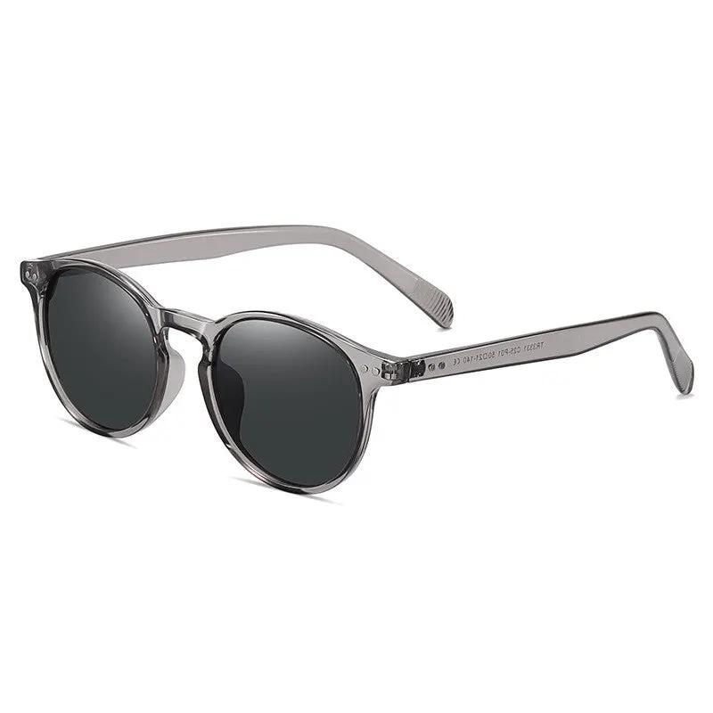 Round Frame Sunglasses For Men by GJG Denim