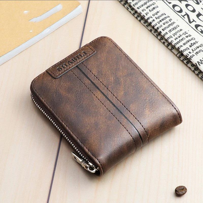 Men's Multi Card Large Capacity Wallet by GJG Denim