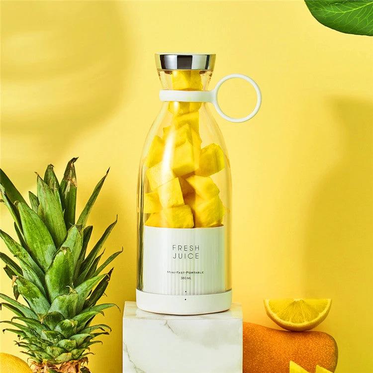 350ML Electric Juicer Blender Mixer USB Rechargeable Machine Household Portable Blender Maker Cup Kitchen Tool Kit by GJG Denim
