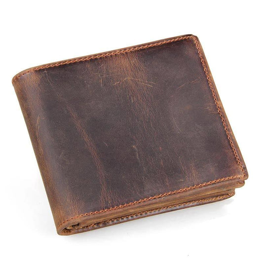Men's Horse Leather Wallet by GJG Denim