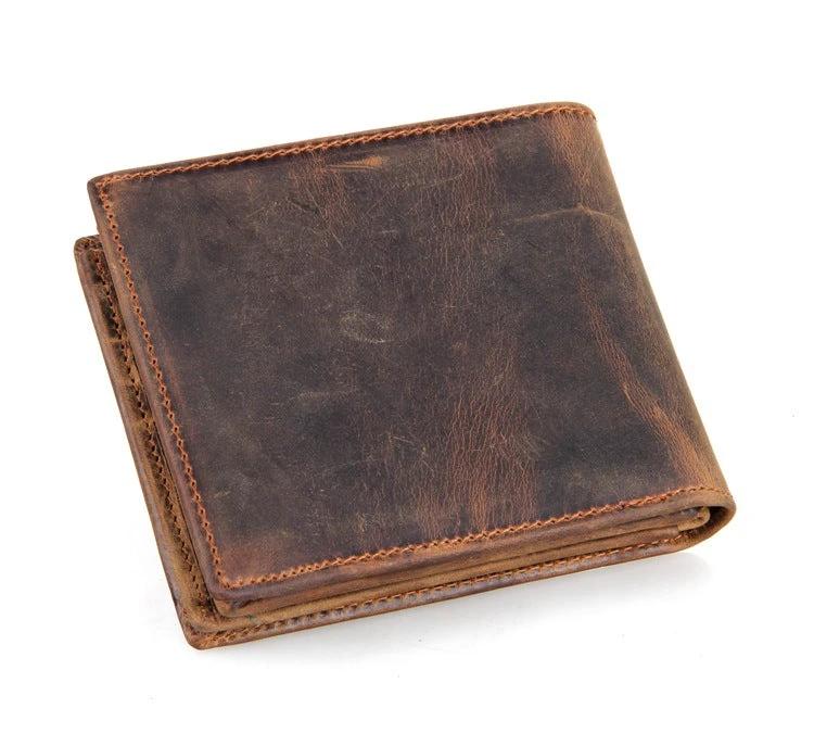Men's Horse Leather Wallet by GJG Denim