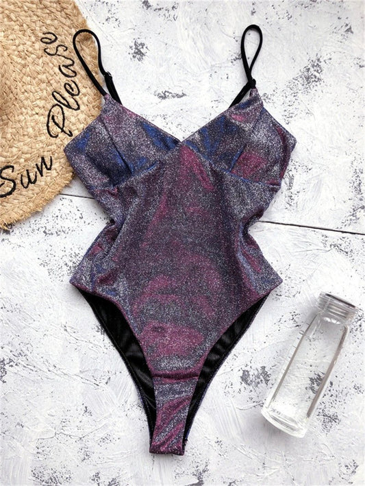 Shimmer Swimsuit one-piece by GJG Denim