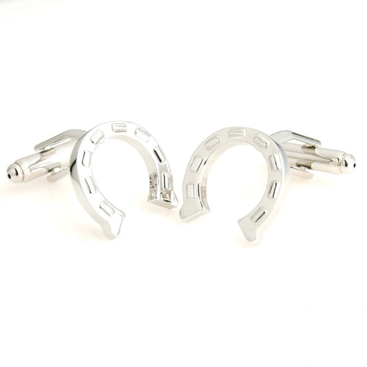 Men's Horseshoe Cufflinks by GJG Denim