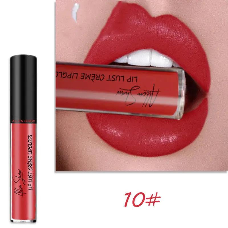 Silky Cream Texture Lip Gloss Aliexpress Shopee Cross-Border Exclusive Lip Glaze Lip Gloss Lipstick by GJG Denim