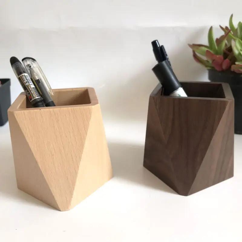 Wooden Pen Holder by GJG Denim