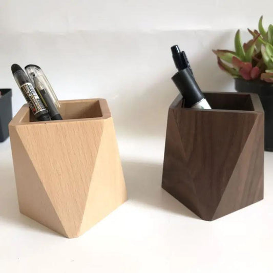 Wooden Pen Holder by GJG Denim