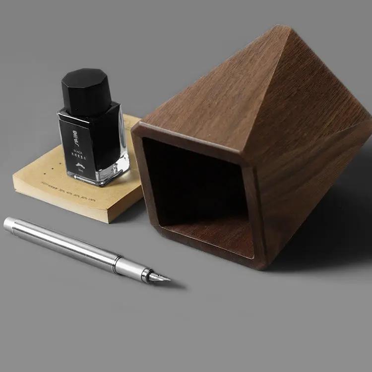 Wooden Pen Holder by GJG Denim