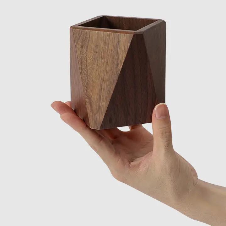 Wooden Pen Holder by GJG Denim