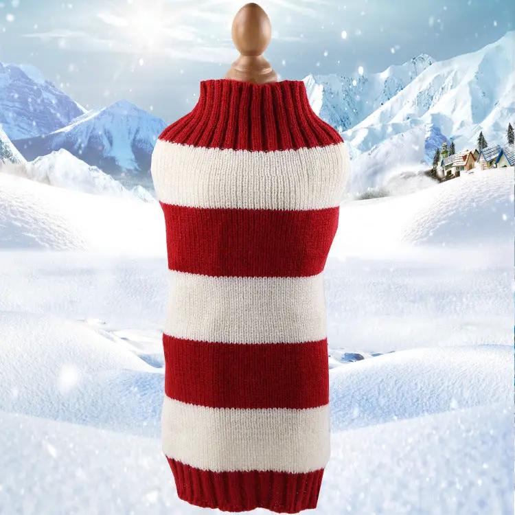 Cashmere Twisted Rope Dog Sweater by GJG Denim